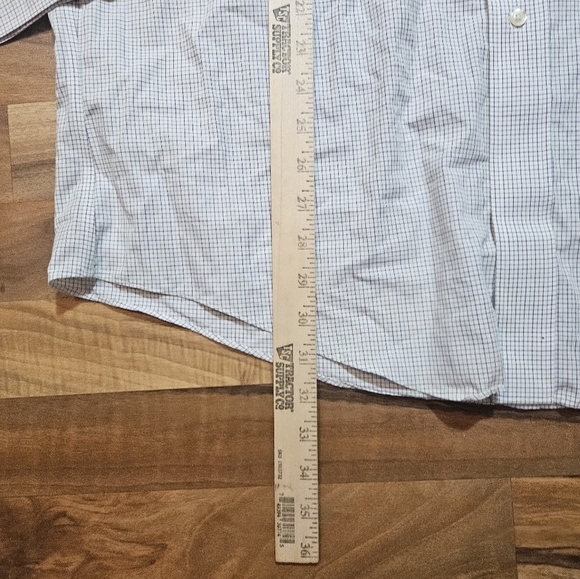 Brooks Brothers Plaid Button Down Long Sleeve Shirt Size 16.5/34 Cotton - Picture 6 of 9